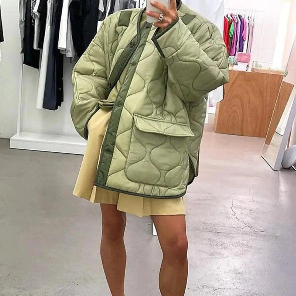 PERRI QUILTED COMFORT JACKET