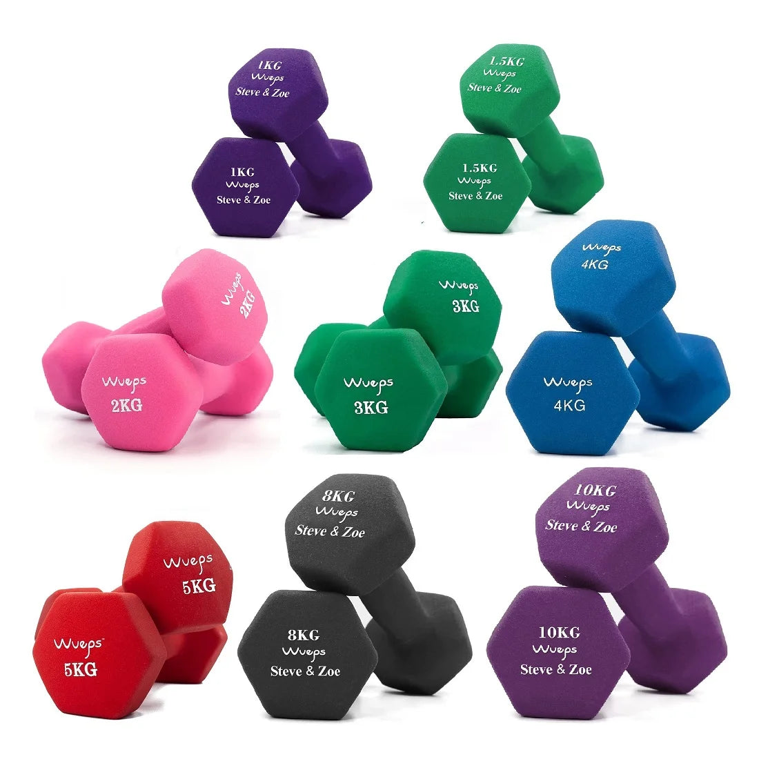 VersaLift™ Pro
Home Workout Neoprene Dumbbells