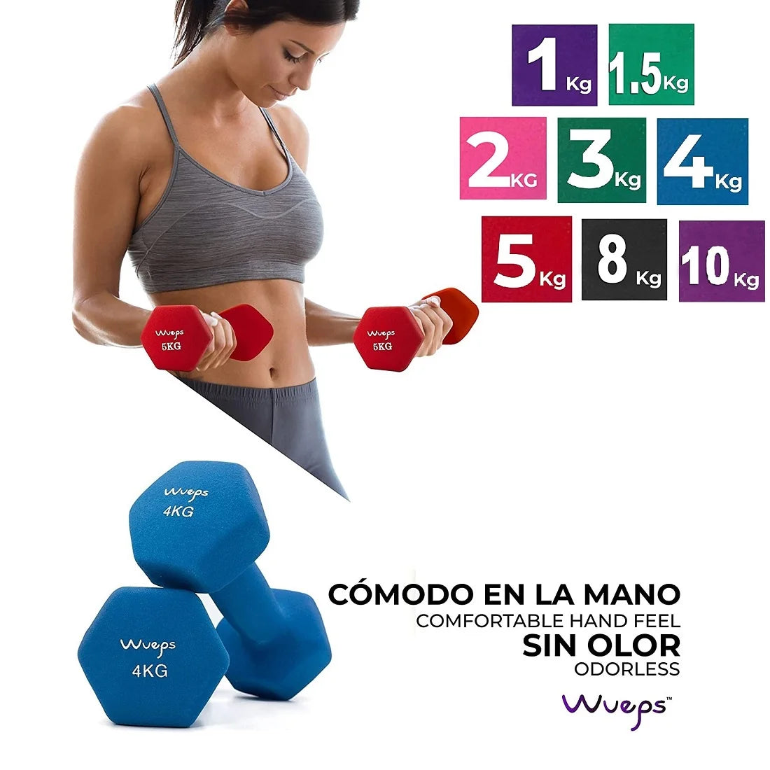 VersaLift™ Pro
Home Workout Neoprene Dumbbells