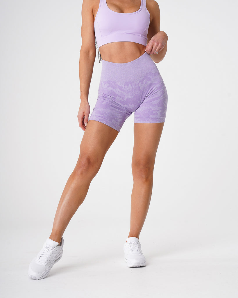 Seamless CamoFit™
High-Waisted Women's Workout Shorts