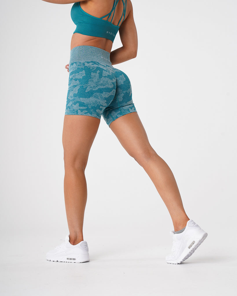 Seamless CamoFit™
High-Waisted Women's Workout Shorts