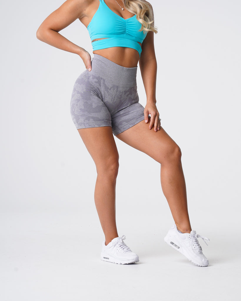 Seamless CamoFit™
High-Waisted Women's Workout Shorts