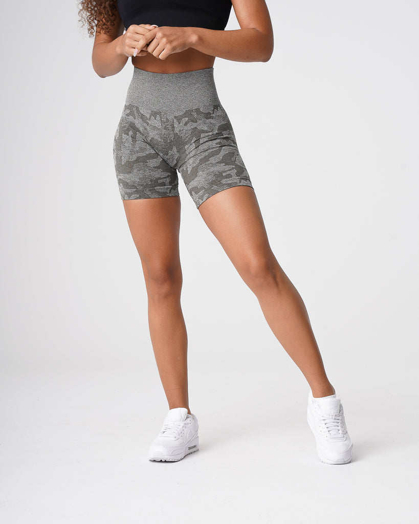 Seamless CamoFit™
High-Waisted Women's Workout Shorts
