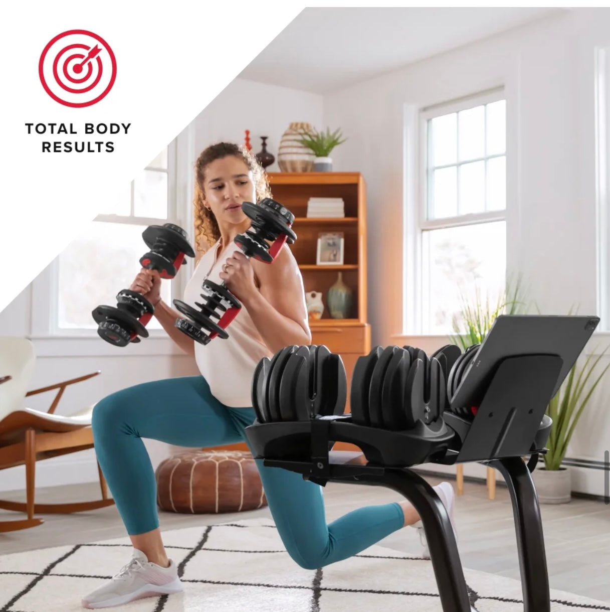 Get Fit at Home™
Bowflex SelectTech 552 Adjustable Dumbbells