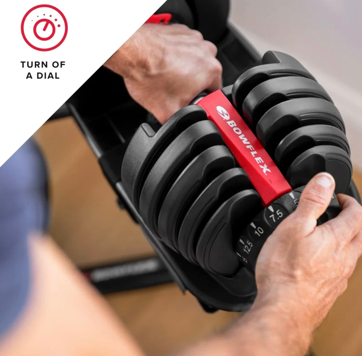 Get Fit at Home™
Bowflex SelectTech 552 Adjustable Dumbbells