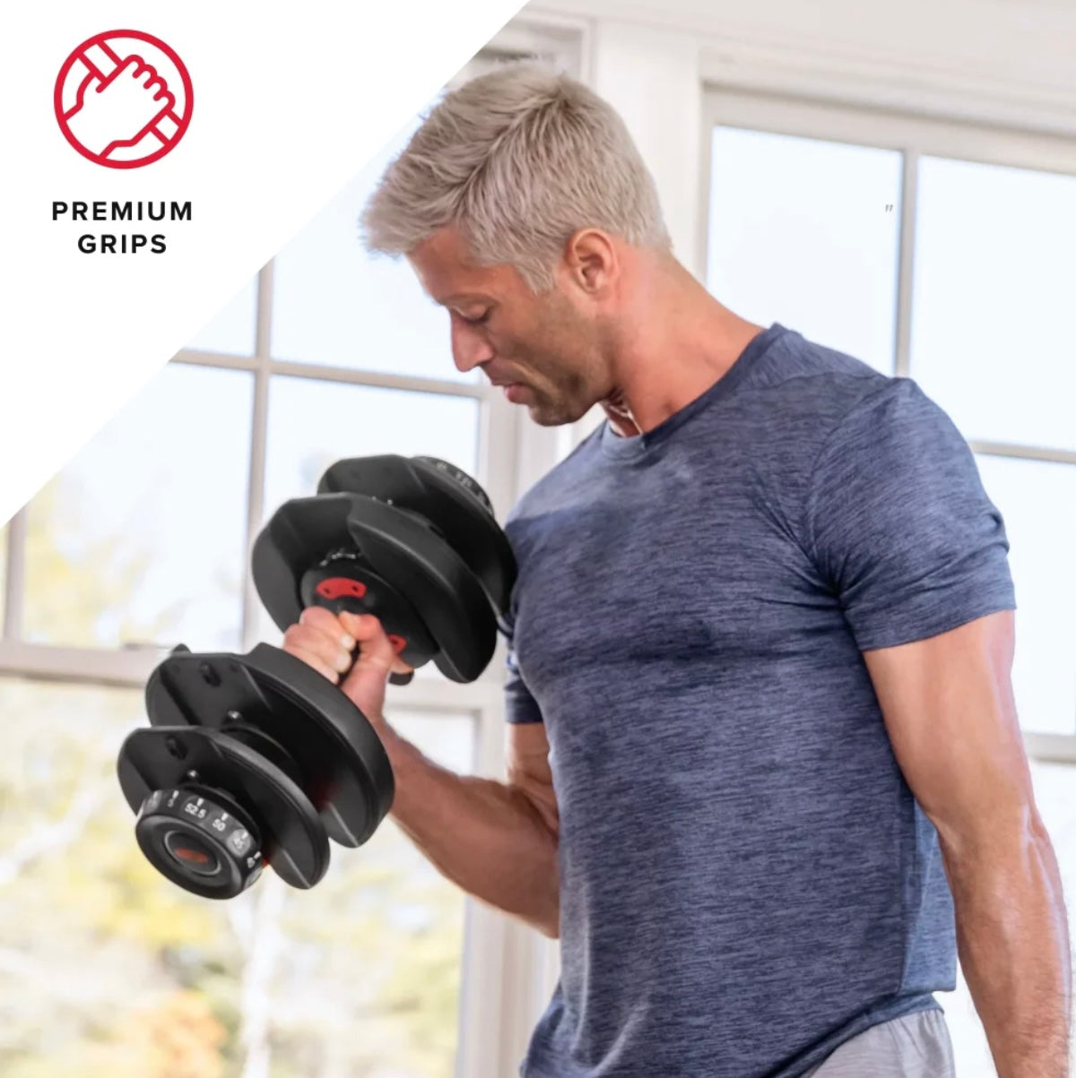 Get Fit at Home™
Bowflex SelectTech 552 Adjustable Dumbbells