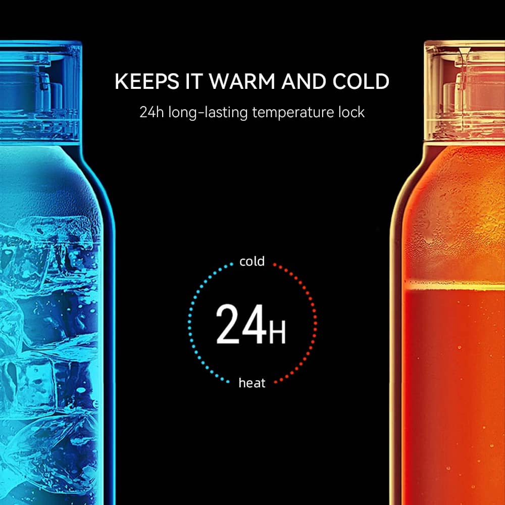 Smart Bluetooth Water Cup
600ML with Temperature Display