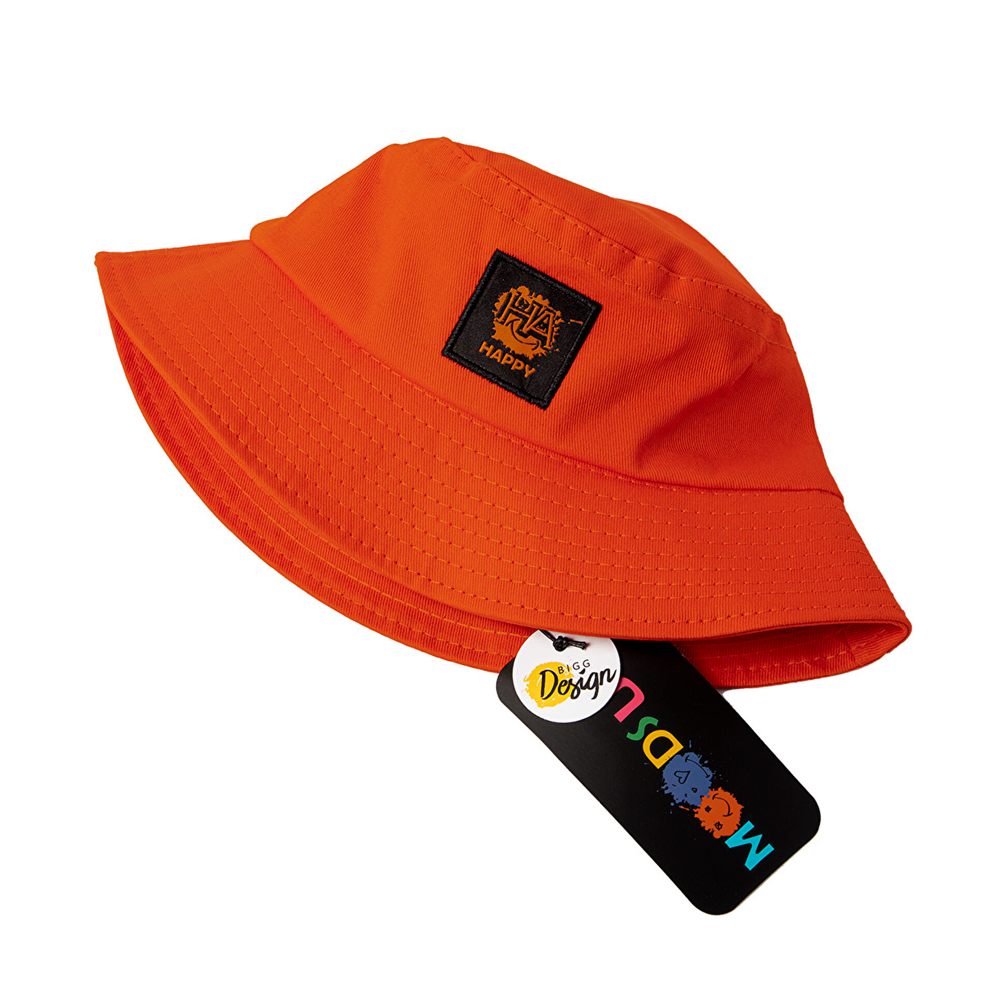 Moods Up HAPPY Bucket Hat
'Orange'