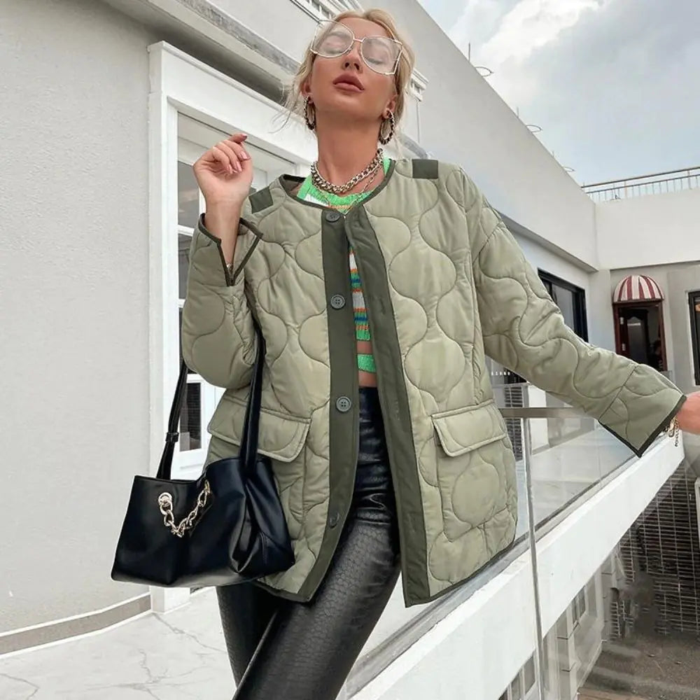 PERRI QUILTED COMFORT JACKET