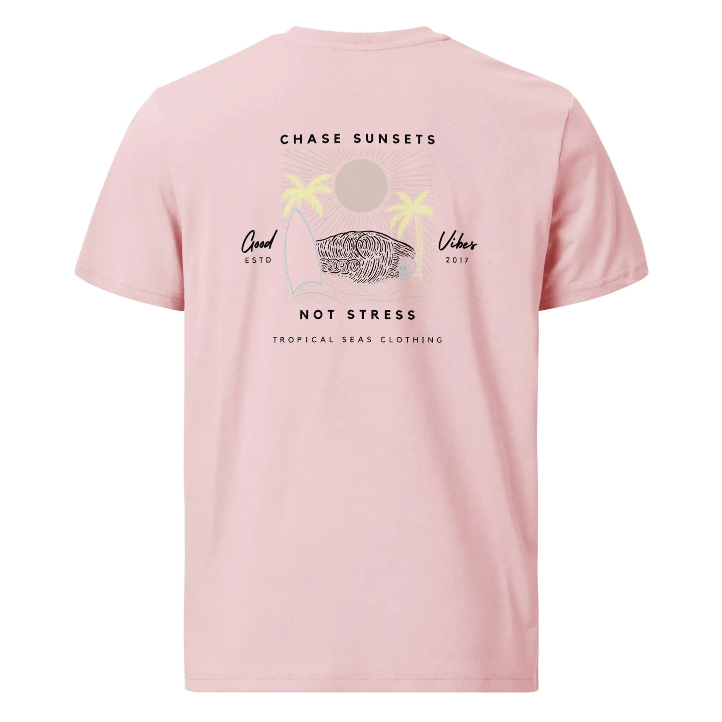 CHASE SUNSETS
ORGANIC COTTON T-SHIRT