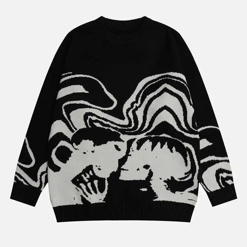 The Skeleton Knit Sweater | Premium Cotton