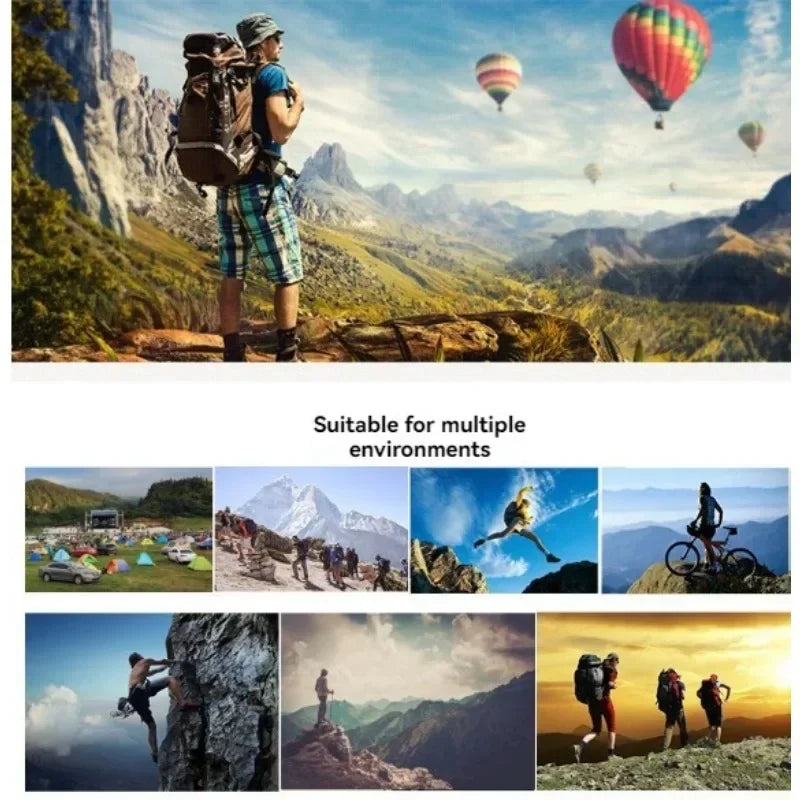 SURVIVAL BRACELET 'PARACORD' COMPASS & WHISTLE ‘multicolor’