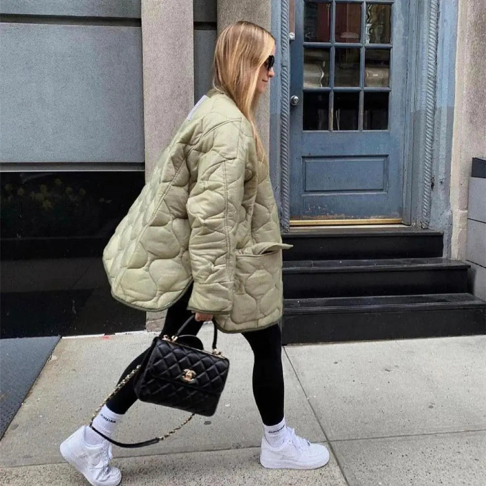 PERRI QUILTED COMFORT JACKET