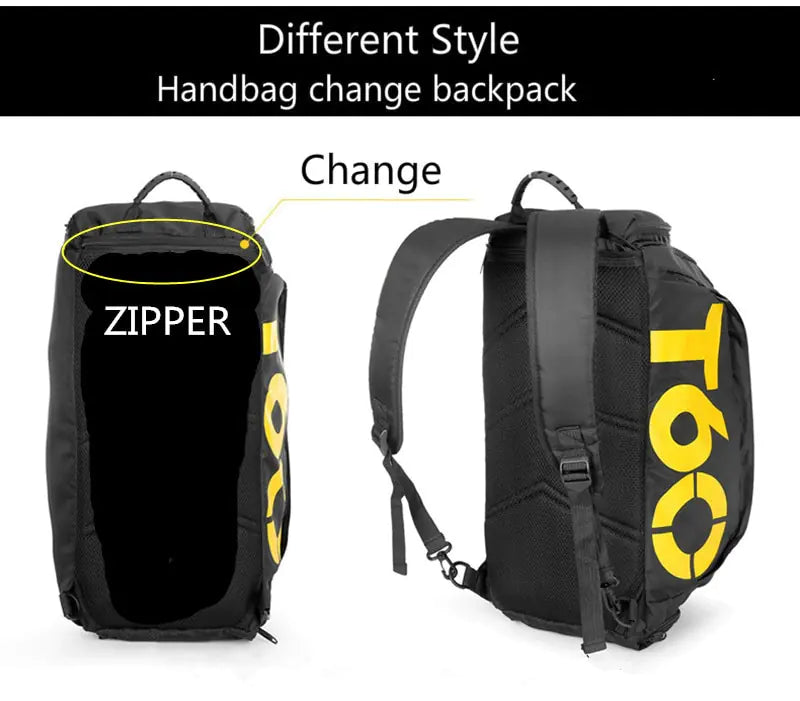 ALL-IN-ONE GYM DUFFLE BAG
‘SHOE COMPARTMENT’