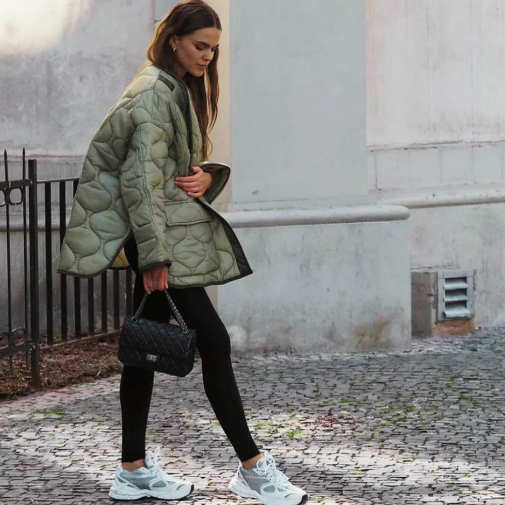 PERRI QUILTED COMFORT JACKET