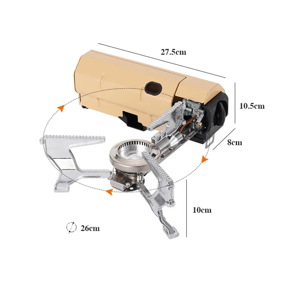 PORTABLE FOLDING GAS COOKER - CAMPING MUST-HAVE