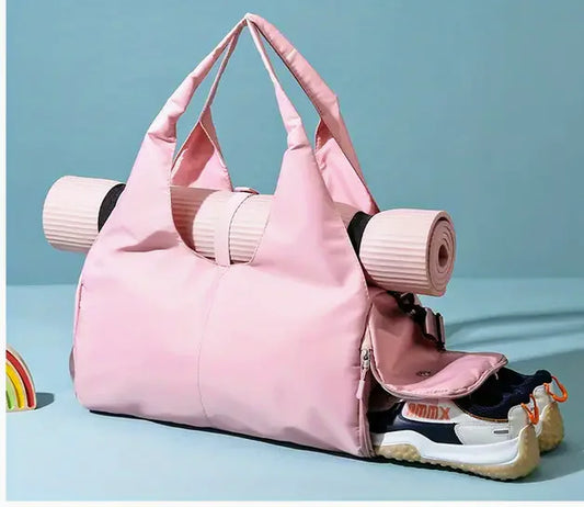 ChicYoga Mat Bag 
'Pink Fitness'