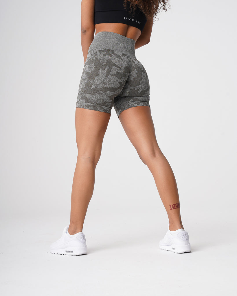 Seamless CamoFit™ 
High-Waisted Women's Workout Shorts