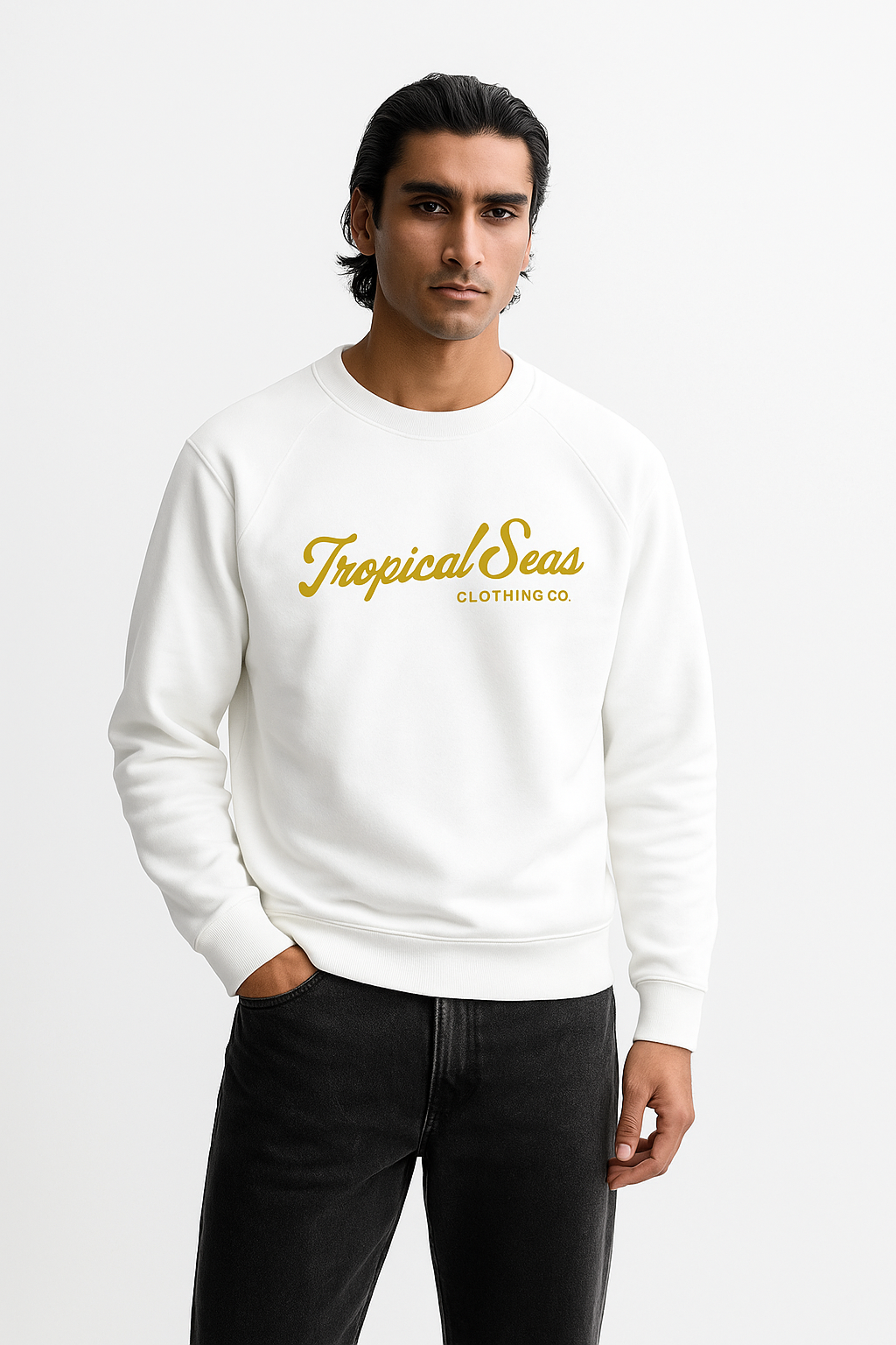ORGANIC COMFORT RAGLAN SWEATSHIRT