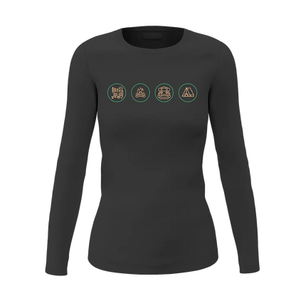 CAMP LIFE EDITION 
Women’s Long Sleeve Adventure Tee