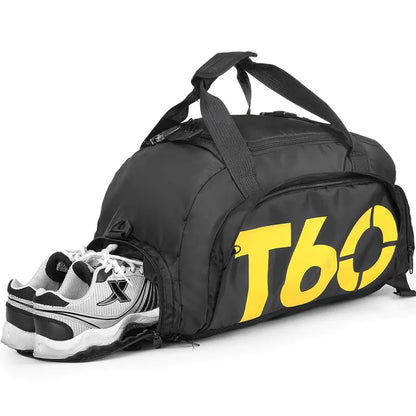 ALL-IN-ONE GYM DUFFLE BAG 
‘SHOE COMPARTMENT’