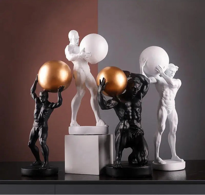 A.V Strength Sculpture - Resin Athlete Figure