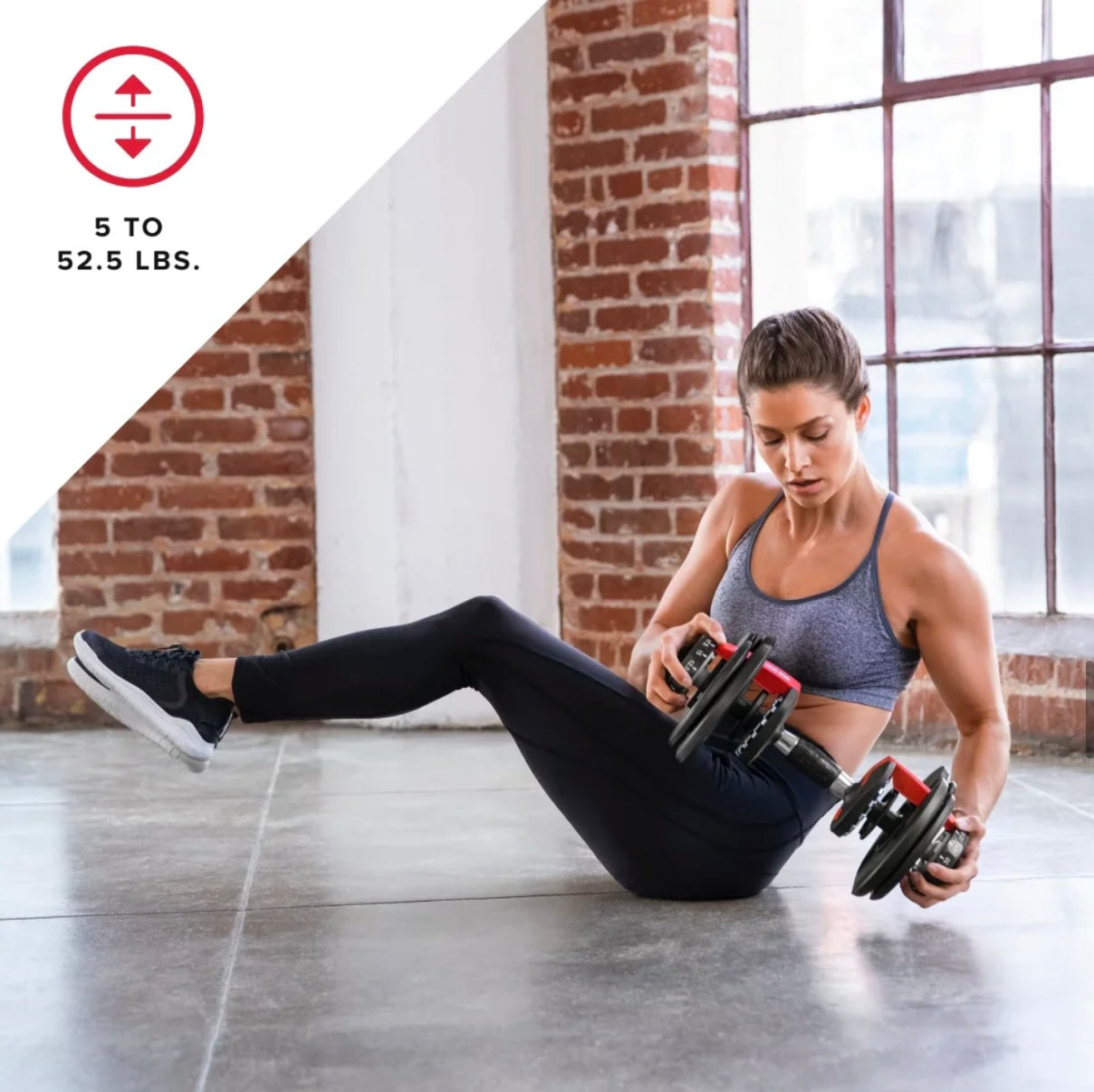 Get Fit at Home™
Bowflex SelectTech 552 Adjustable Dumbbells