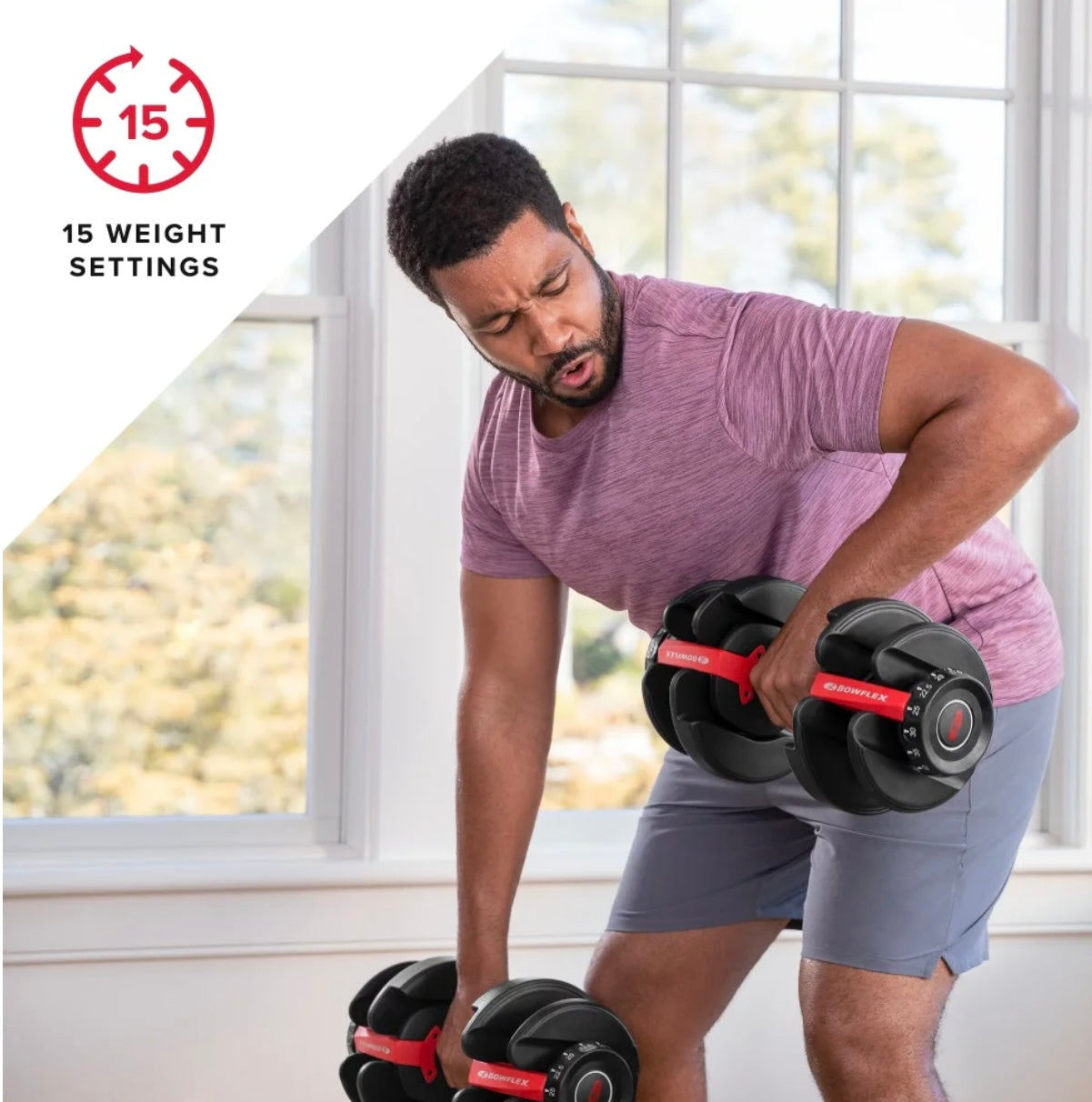 Get Fit at Home™
Bowflex SelectTech 552 Adjustable Dumbbells