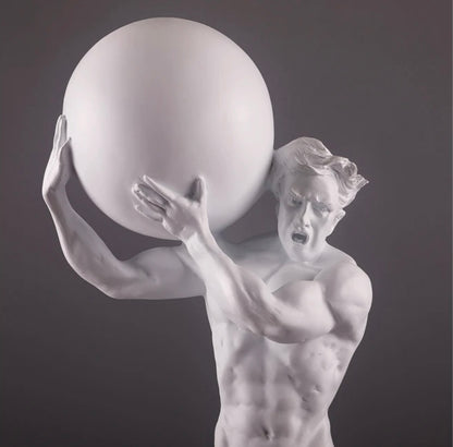 A.V Strength Sculpture - Resin Athlete Figure