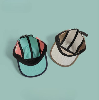 FLAT-BRIM BASEBALL CAP
UV PROTECTION ‘Multicolor’