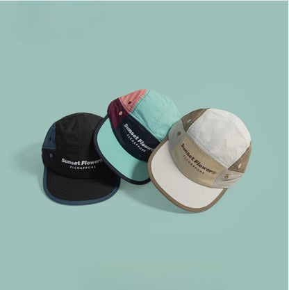 FLAT-BRIM BASEBALL CAP
UV PROTECTION ‘Multicolor’