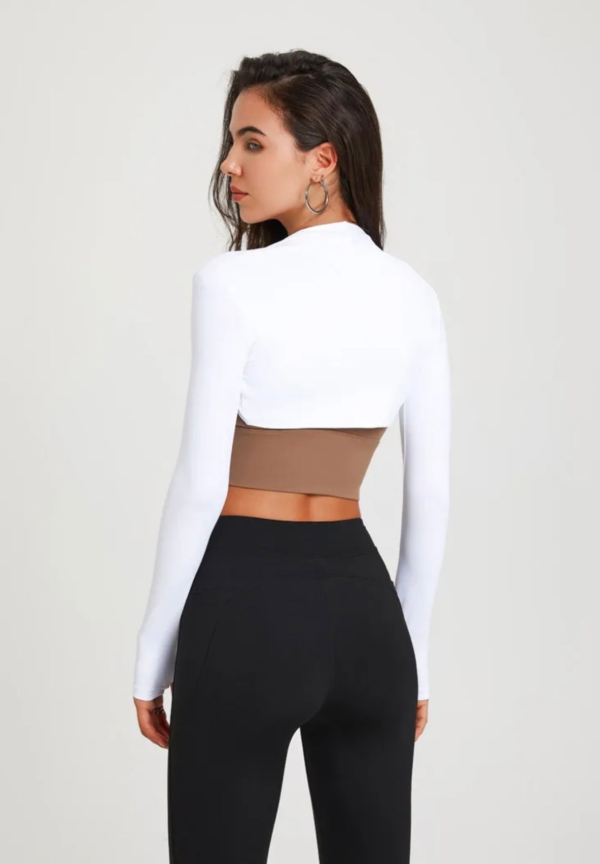 ATHLETA™
WOMEN’S LONG-SLEEVE CROP TOP SHAWL