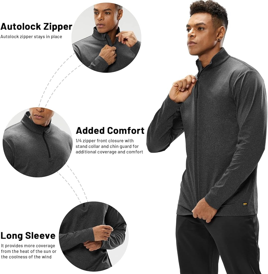 SPRING/FALL THERMAL 1/4 ZIPPER TOP