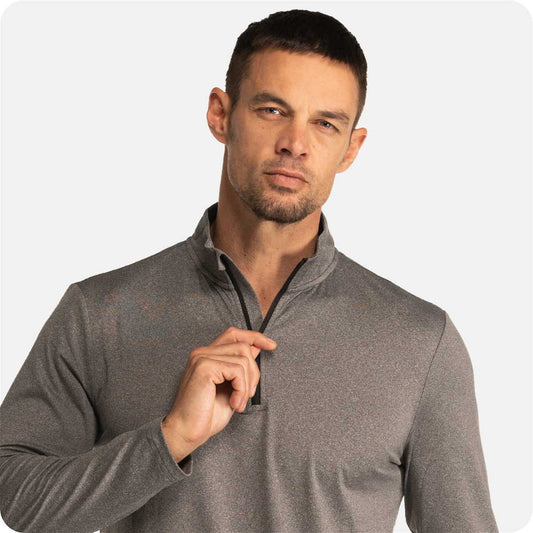 SPRING/FALL THERMAL 1/4 ZIPPER TOP