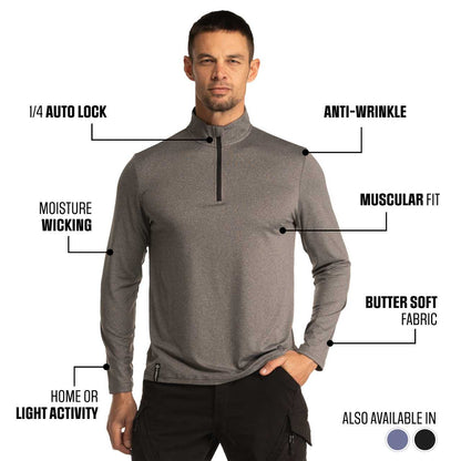 SPRING/FALL THERMAL 1/4 ZIPPER TOP