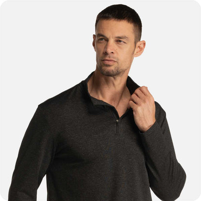 SPRING/FALL THERMAL 1/4 ZIPPER TOP