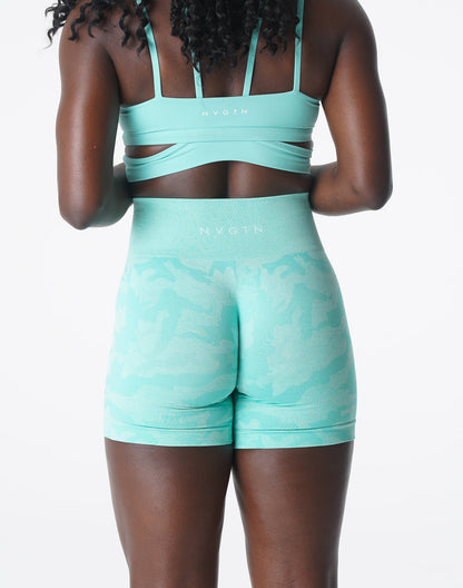 Seamless CamoFit™ 
High-Waisted Women's Workout Shorts