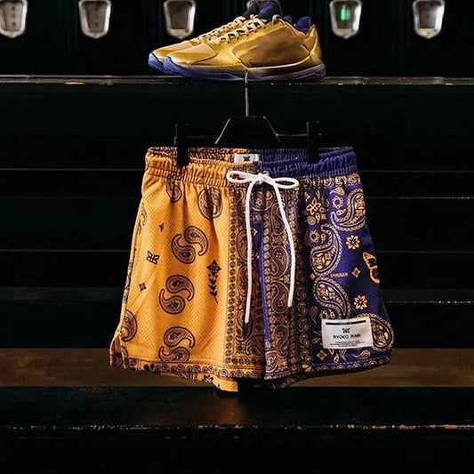 StreetBall™ Series
Men's Paisley Print Basketball Shorts