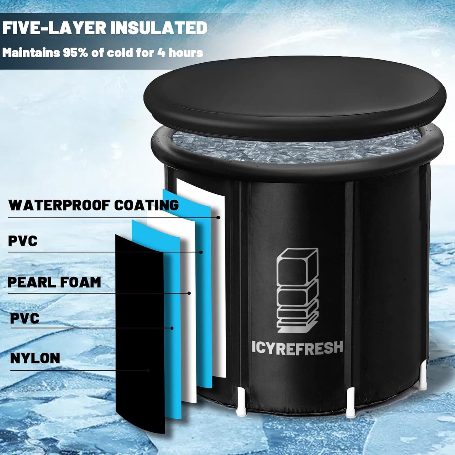 ATHLETIC VIBES
ICYREFRESH RECOVERY TUB