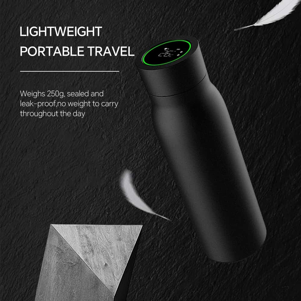 Smart Bluetooth Water Cup
600ML with Temperature Display