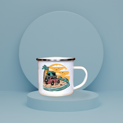 Touring Enamel Mug
Campfire & Adventure Collection