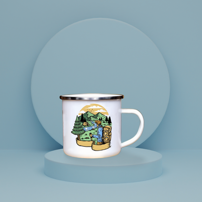 Touring Enamel Mug
Campfire & Adventure Collection