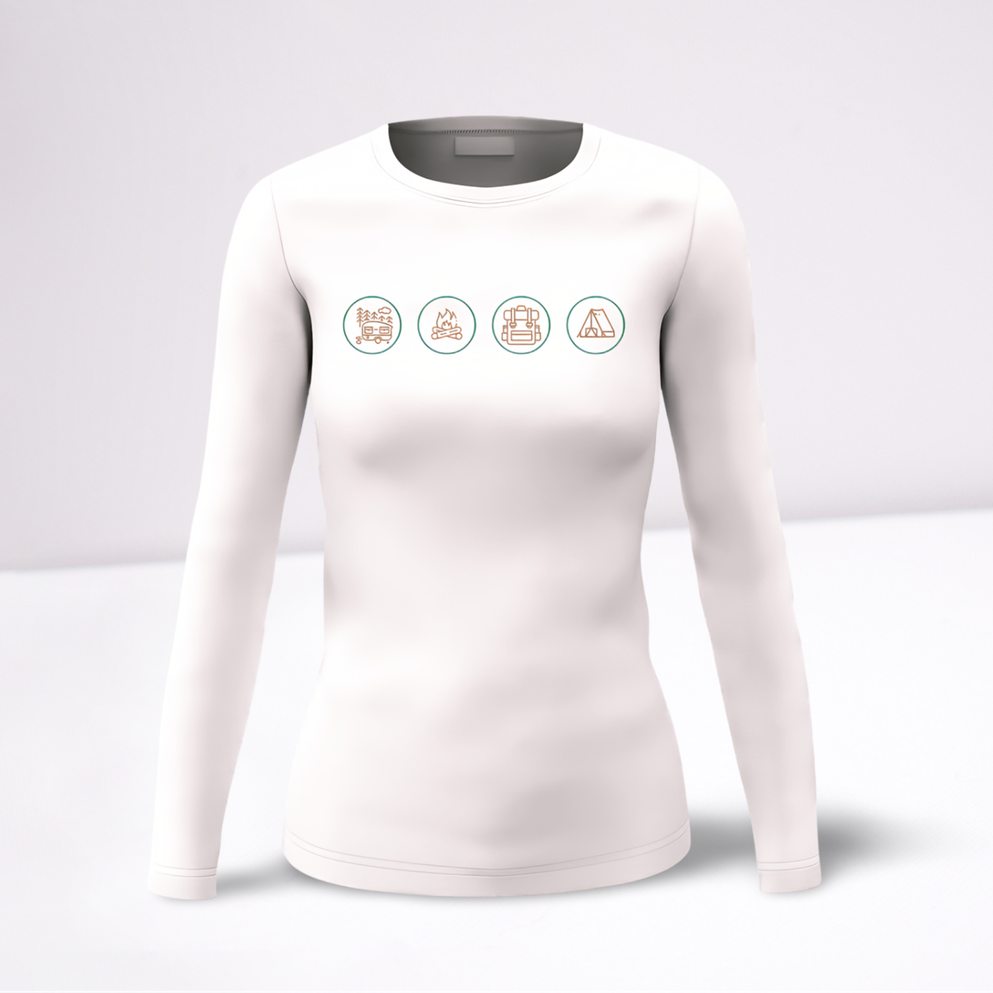 CAMP LIFE EDITION 
Women’s Long Sleeve Adventure Tee