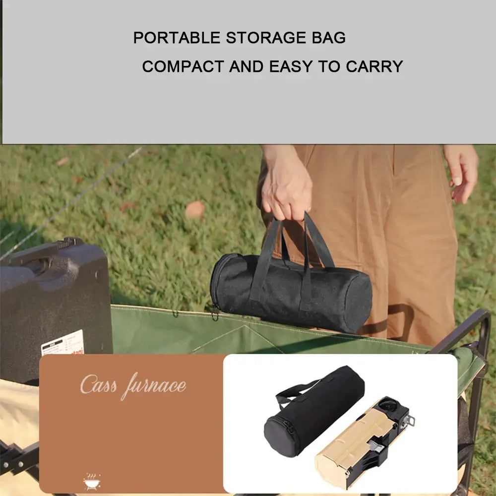 PORTABLE FOLDING GAS COOKER - CAMPING MUST-HAVE