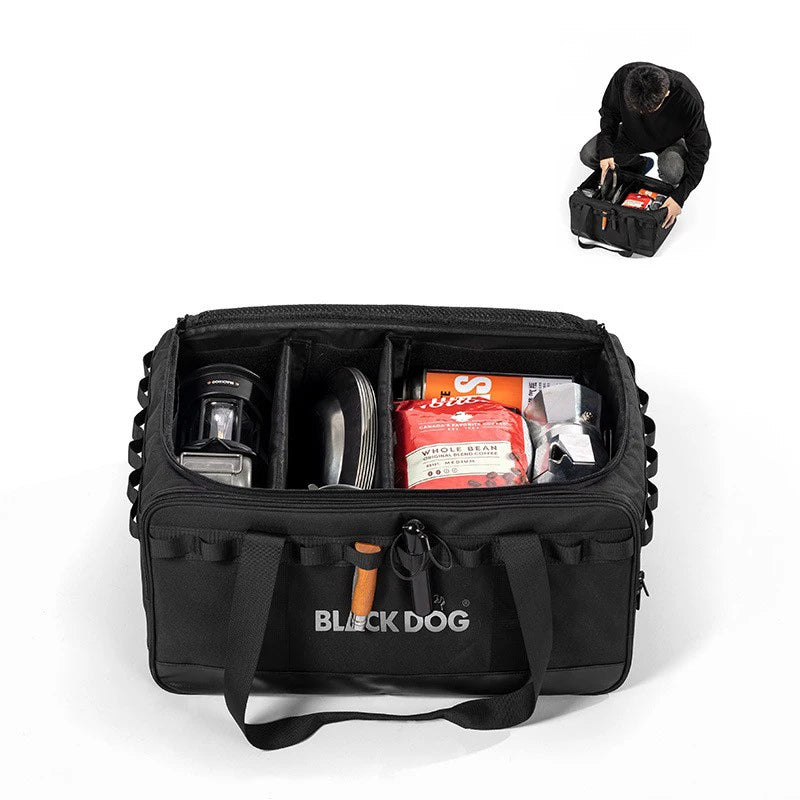 OUTDOOR TRAVEL ORGANIZER - WATERPROOF STORAGE BAG  ‘BLACK’