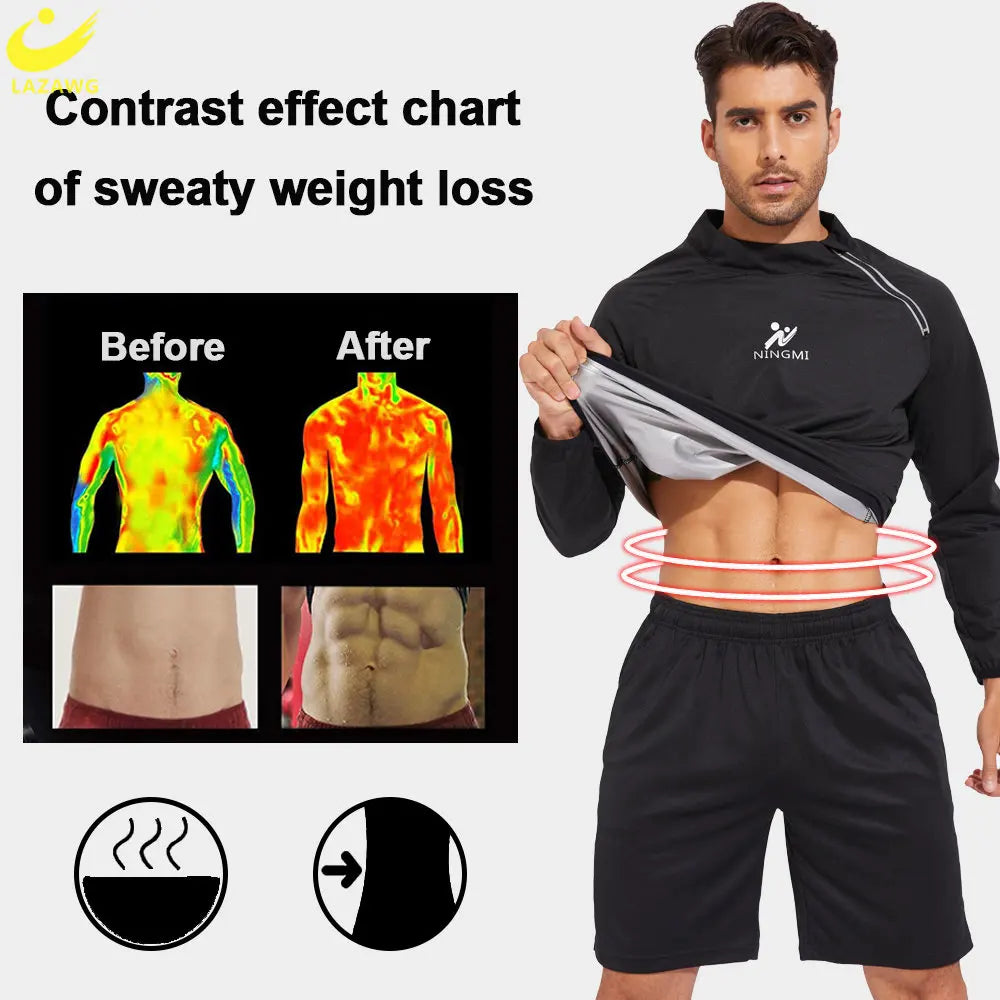 Men’s HeatGear™ Traning Sauna Sweat Top