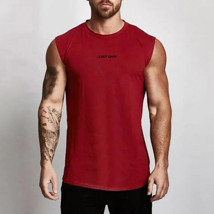 Athleisure Essentials 
Men's Cotton Tank: Summer Gym Edition