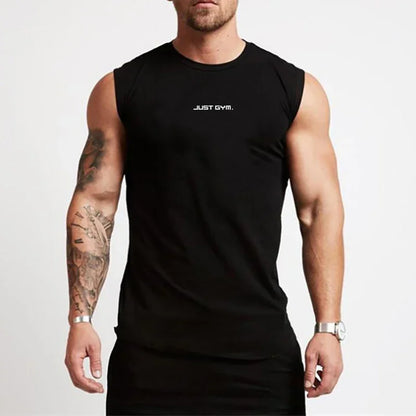 Athleisure Essentials 
Men's Cotton Tank: Summer Gym Edition