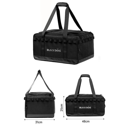 OUTDOOR TRAVEL ORGANIZER - WATERPROOF STORAGE BAG  ‘BLACK’