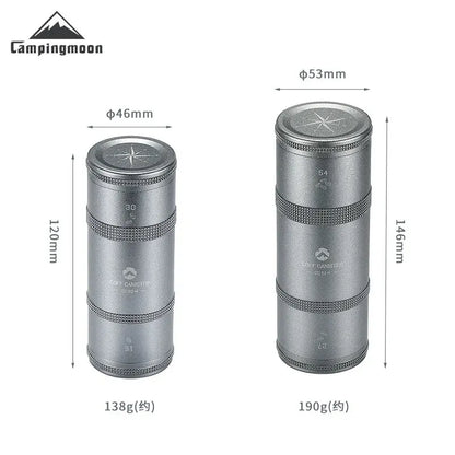 SEALED TRAVEL CAN               ‘COFFEE BEANS & TEA’